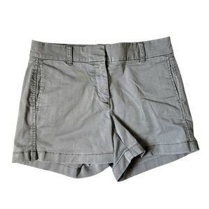 J.Crew Gray Chino Shorts 4” Inseam Size 2
